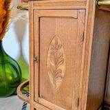 Art Deco wall coat rack