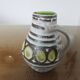 Green and grey ceramic pitcher 60s