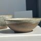 Duo of small brown bowls and speckled glazed ceramic (1top + 1bottom)