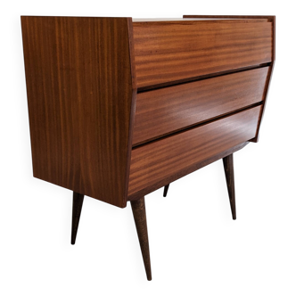 Scandinavian chest of drawers with 3 drawers published by Royal Board, Sweden around 1960.