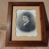 Framed portraits from 1911, 53/63 cm, both