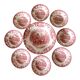 Johnson brother english porcelain cups and salad bowl