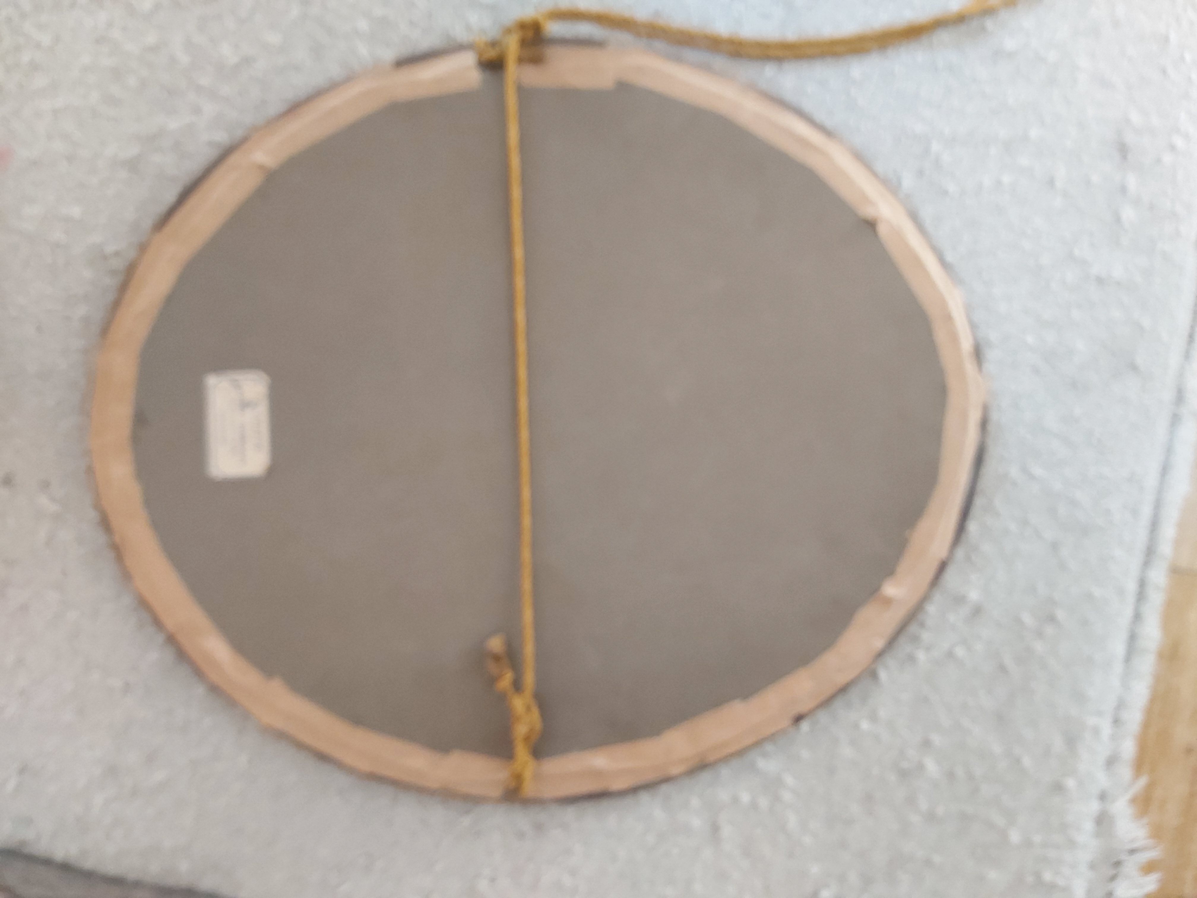 19th century medallion painting