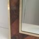 Miroir en marqueterie de bois et laiton