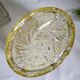 Cut glass bowl centerpiece