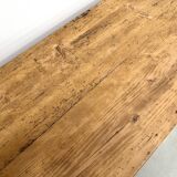 Very large pine trade counter, circa 1920.