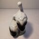 Porcelain figurine couple of storks