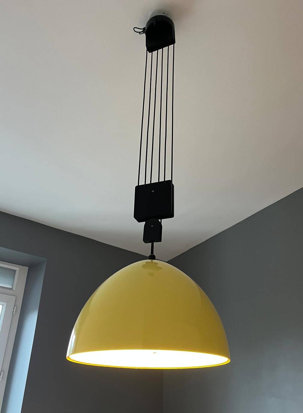 Vintage ceiling light (1970) Martinelli Luce