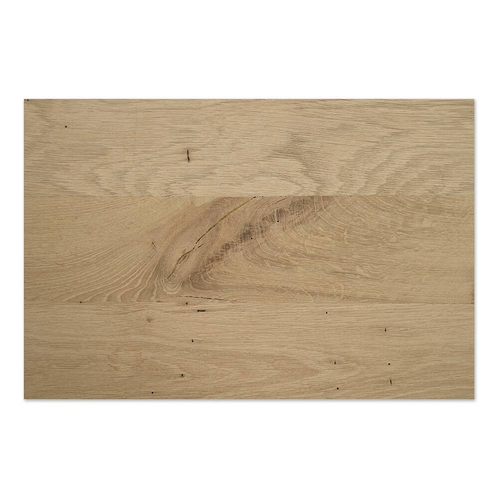 Large raw wood table