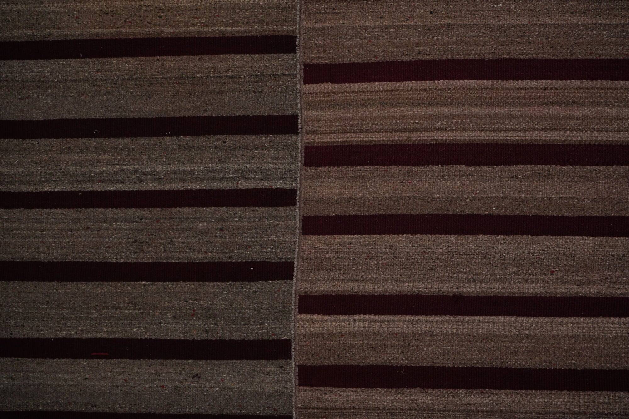 Vintage Turkish kilim handwoven 280x348 cm