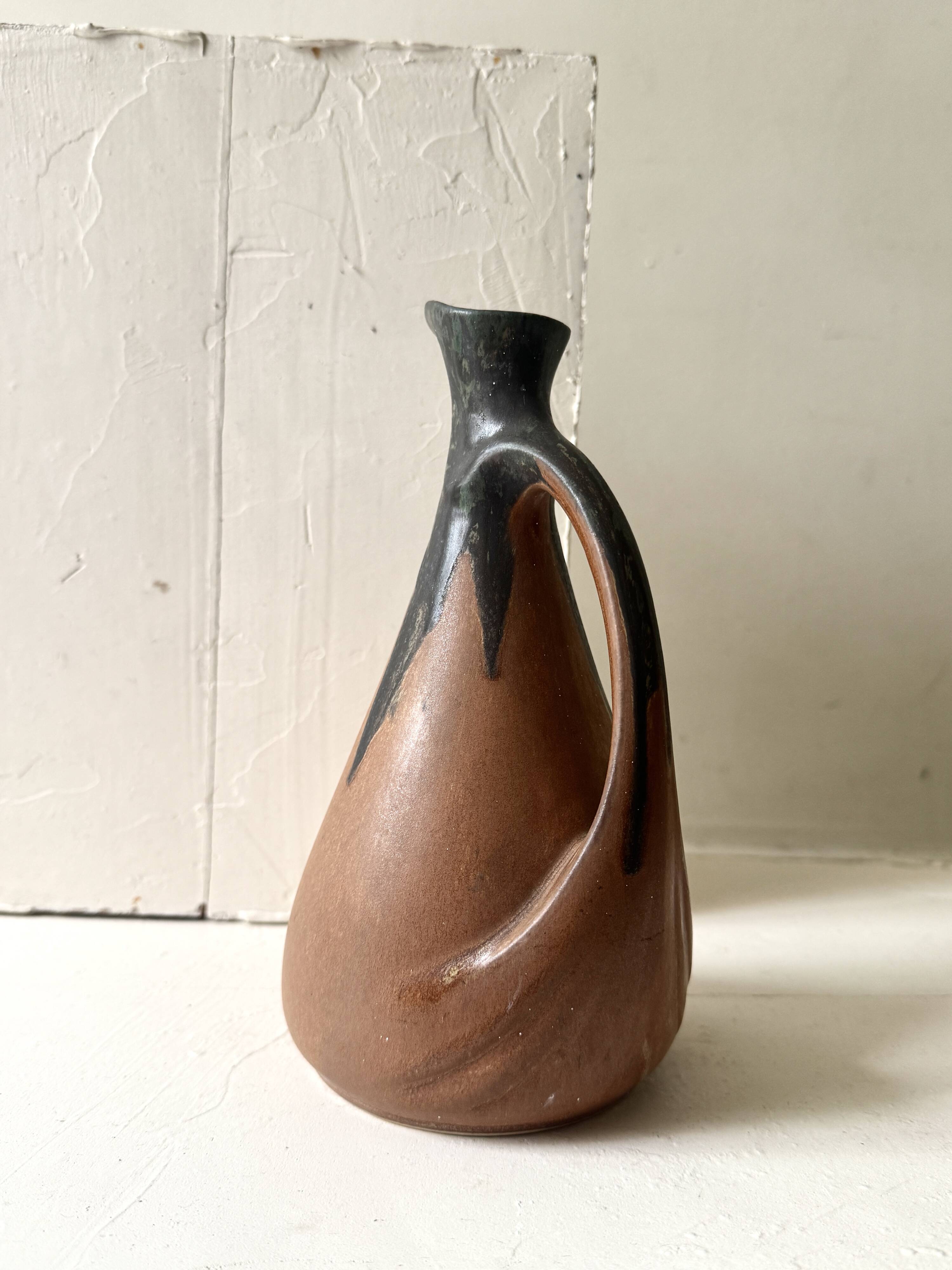 Vase solifore / huilier signé Denbac et numeroté