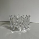 Scandinavian vintage Orrefors crystal flower bowl
