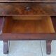 Louis Philippe mahogany sewing table