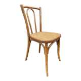 Viennese chair bentwood bistrot café Paris signed Baumann