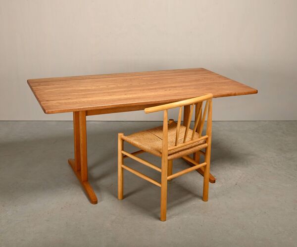 Table à manger ou bureau Shaker Børge Mogensen en chêne, Karl Andersson & Söner