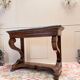CONSOLE IN MAHOGANY FROM THE RESTORATION PERIOD 19TH CENTURY