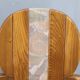 Set of 8 Czech Postmodern Pine Dining Armchairs, 1970s