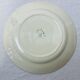 4 assiettes vintage fleurs rose rouge HBCM