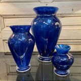 Daum series of three vases
