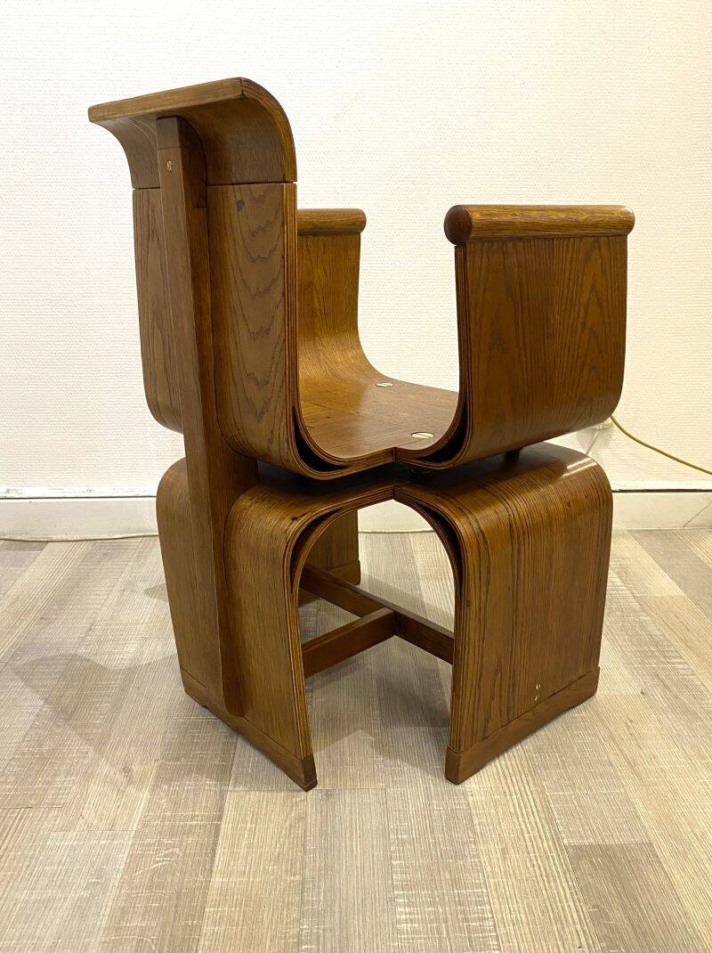 Tulip Design Bentwood Chairs