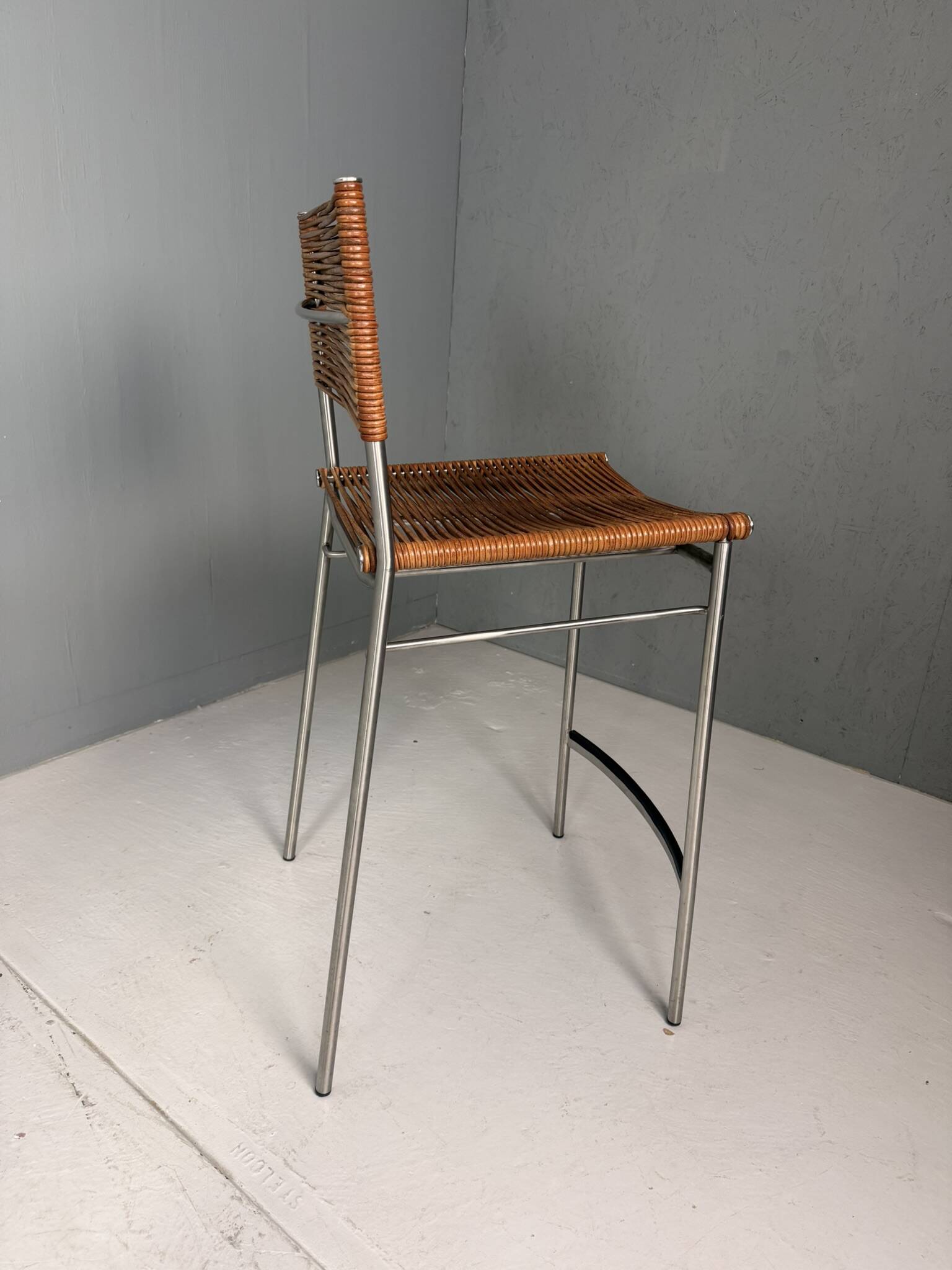 Ensemble de quatre tabourets de bar "Miss B", Tito Agnoli, Italie, 1997