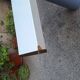 Console in White Lacquer with Cylindrical Plastic Legs by Tresoldi Salvati, 1980s