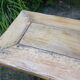 Pairs of benches in light wood and tubular metal