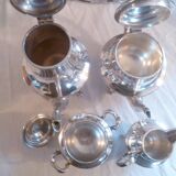 Service a cafe/the 5 pieces met.argente quadripode styl louis xv