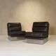 Ensemble de fauteuils lounge Roche Bobois français années 1970