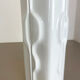 Large Op Art Vase Porcelain German Vase by Fürstenberg Ceramics, Germany, 1970s