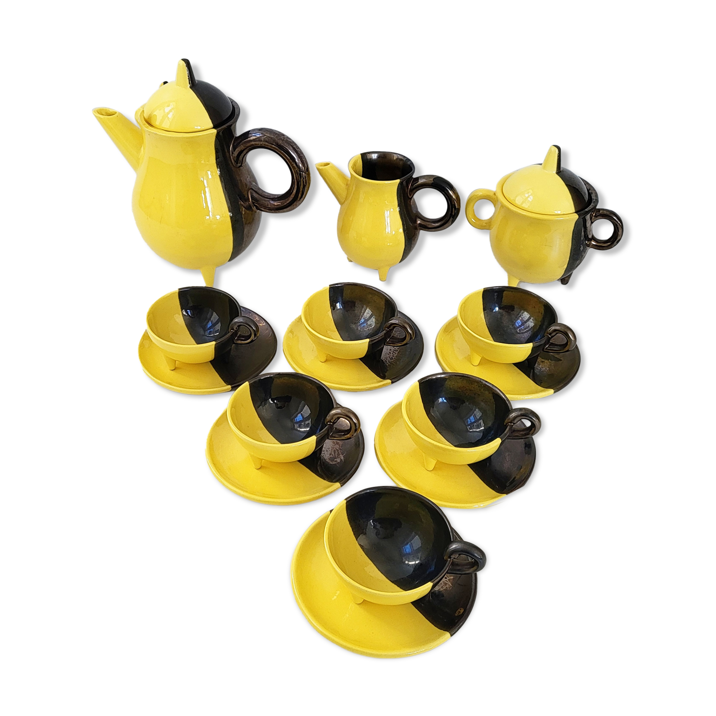 Coffee serice Luc Vallauris vintage