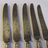 Old knives cutlery table service