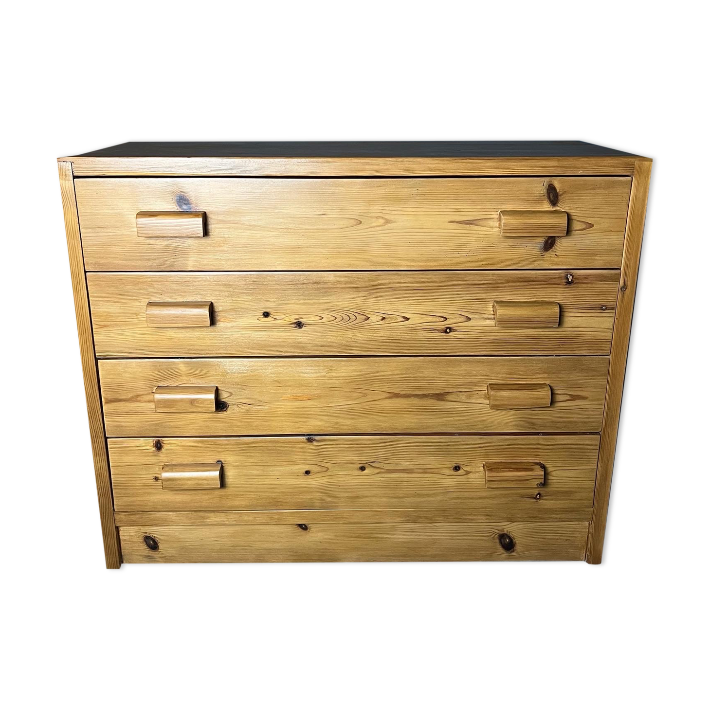 Pine chest of drawers 4 drawers, 80s