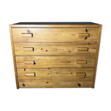 Pine chest of drawers 4 drawers, 80s