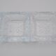 Paire de cendriers en cristal