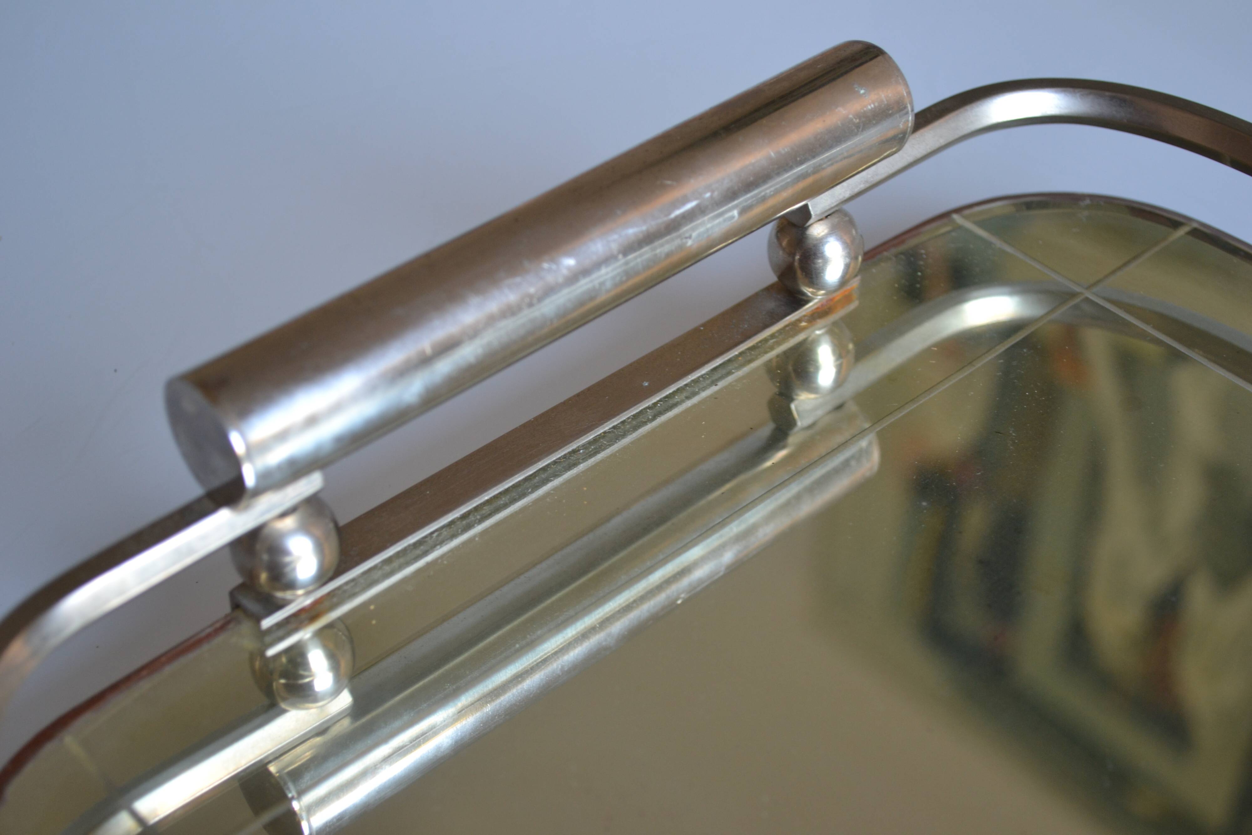 Modernist art deco tray