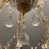 Vintage Italian Crystal Chandelier