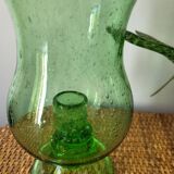 Biot bubble glass candle holder