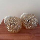 Paire d’appliques murales vintage