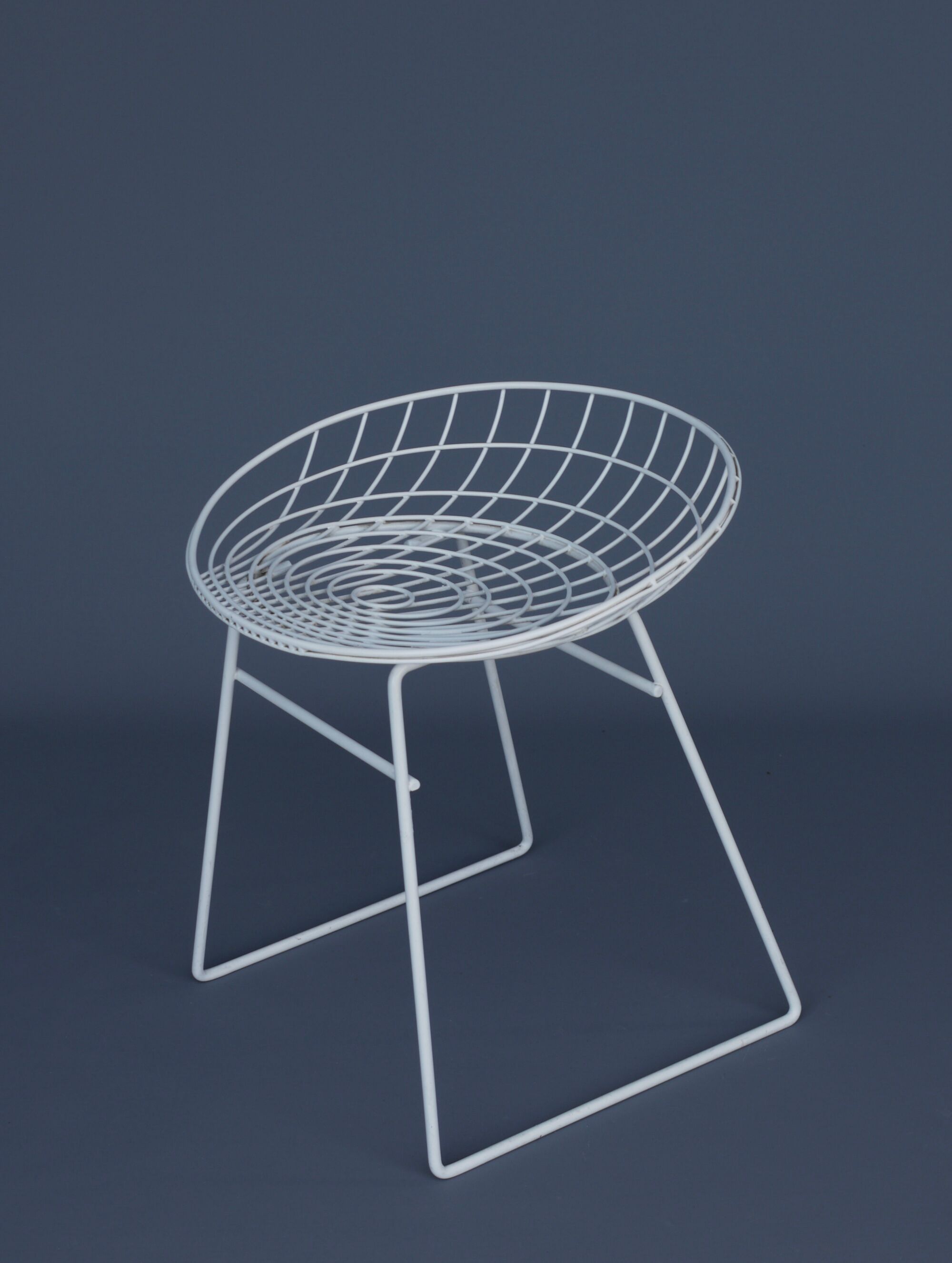 Wire KM05 Stool by Cees Braakman & Adriaan Dekker for Pastoe, 1960s