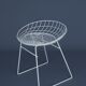 Wire KM05 Stool by Cees Braakman & Adriaan Dekker for Pastoe, 1960s