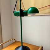 Lampe de bureau noire par Barbieri & Marianelli, design du milieu du siècle