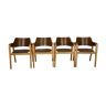 Ensemble de 4 chaises britanniques des années 1950 par Eric Lyons pour Packet Furniture