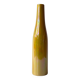 Vase soliflore en céramique jaune irisé 34cm