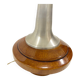 70s floor lamp in ceramic and chrome metal