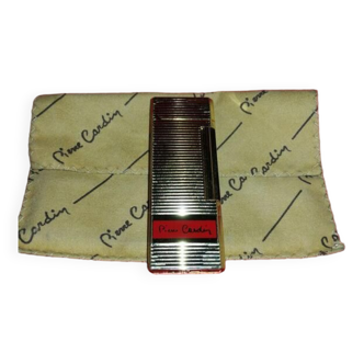 Briquet Vintage Pierre Cardin avec pochette velours 90's