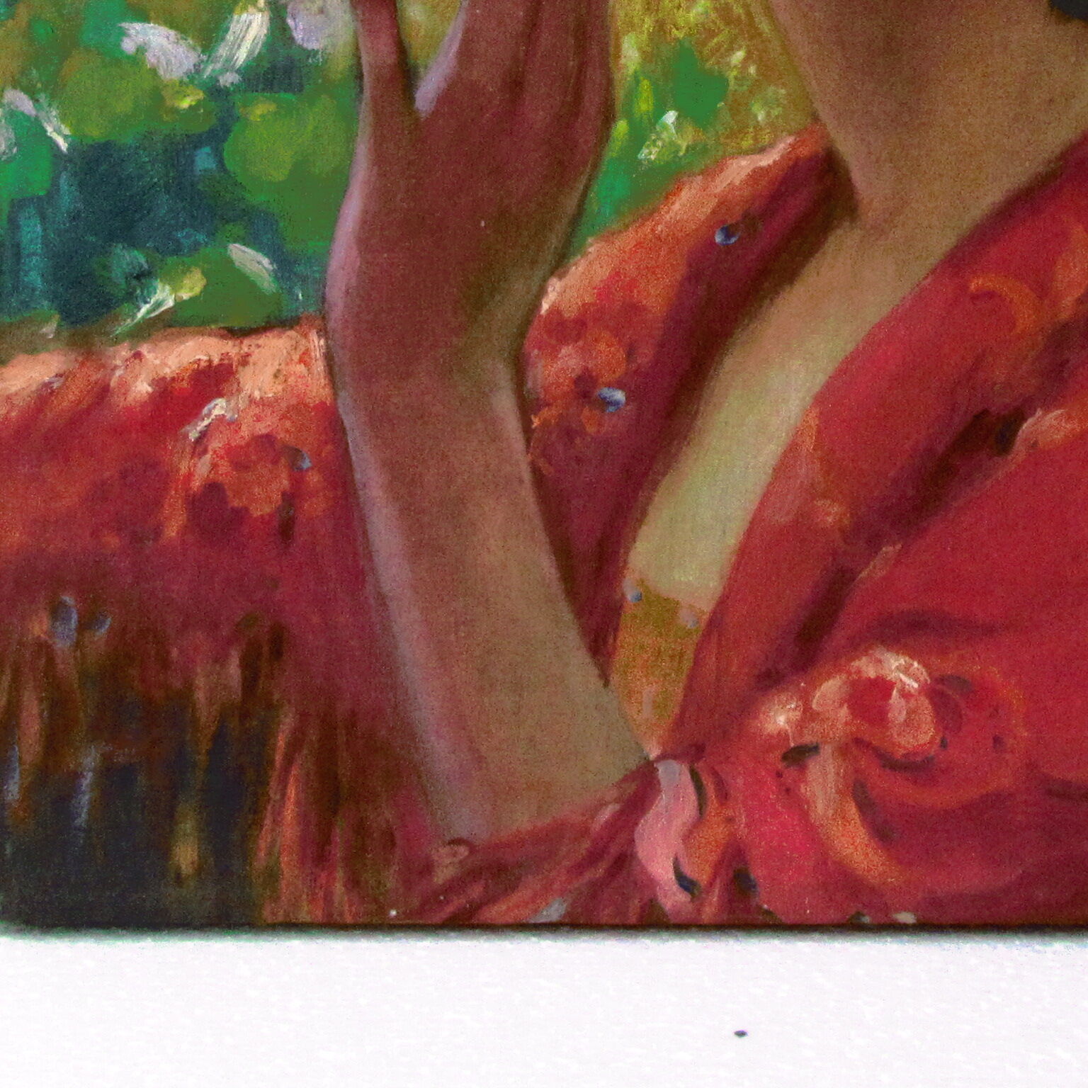 Woman portrait oil on canvas 1935