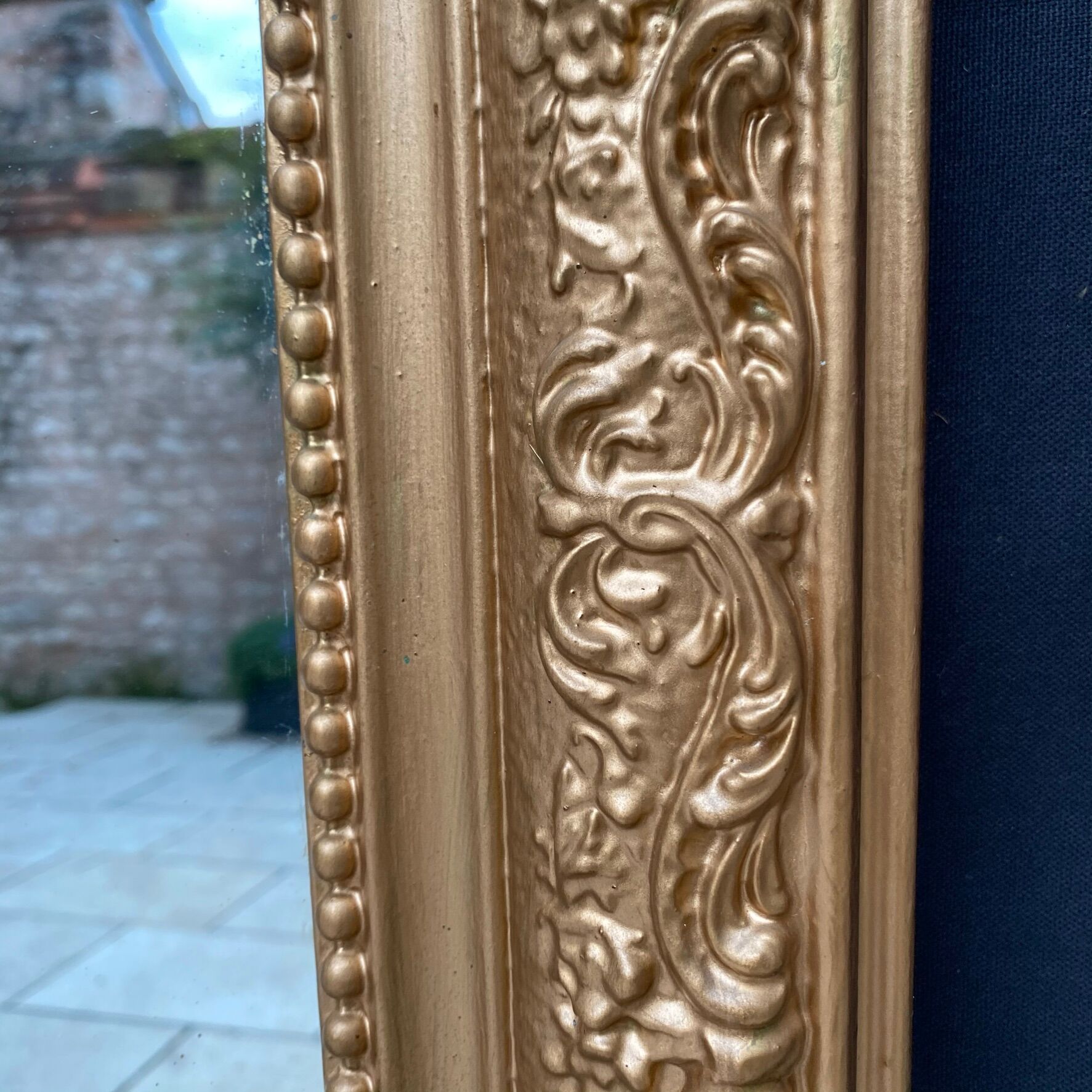 Golden mirror Louis XV 98x156cm