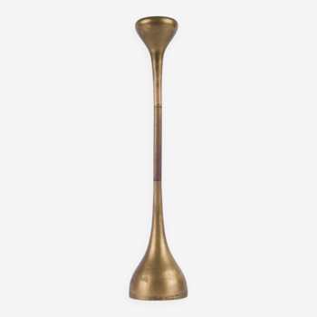 Large (30cm) bronze candle holder