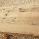 Monastery style table in solid oak